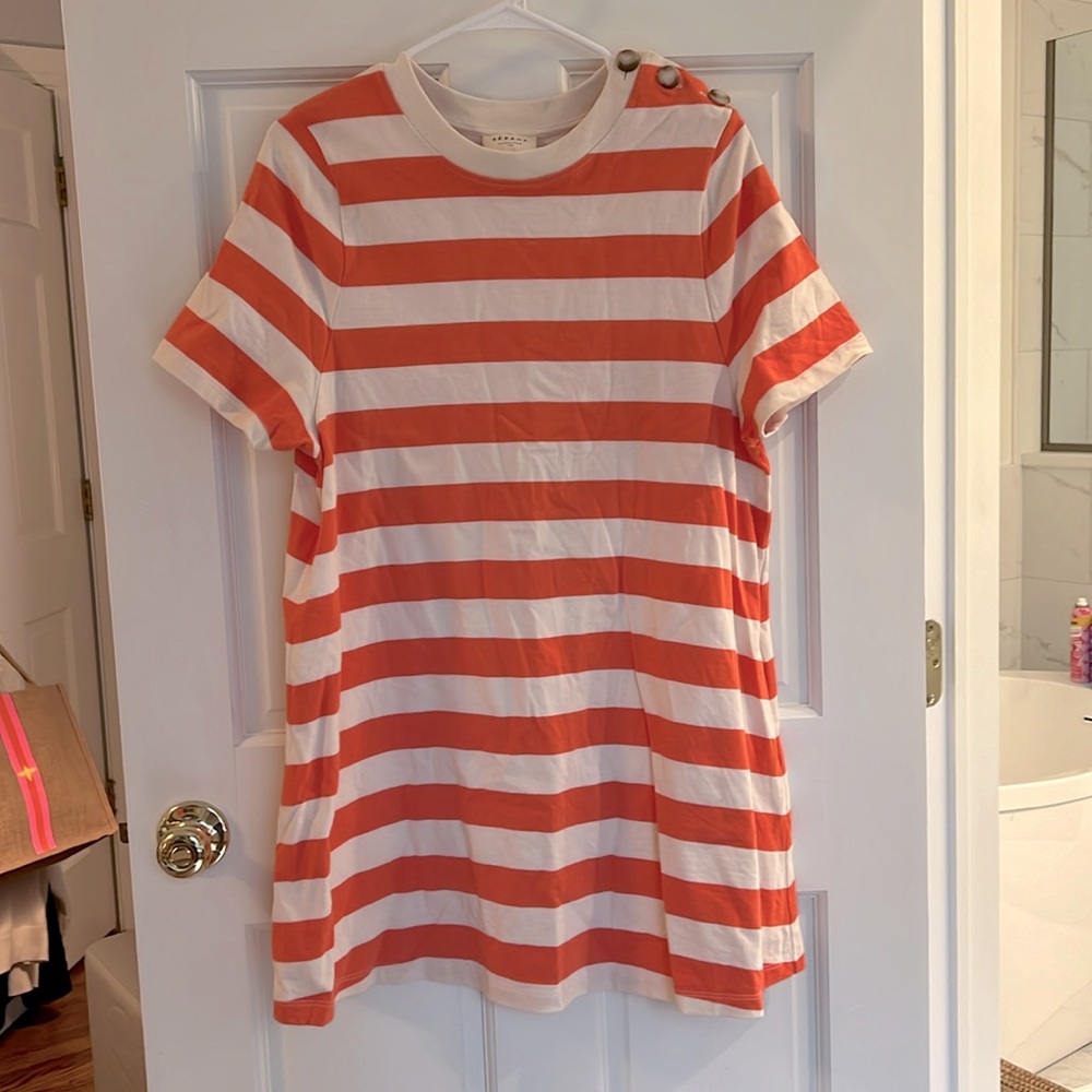 Sezane - Striped mini dress